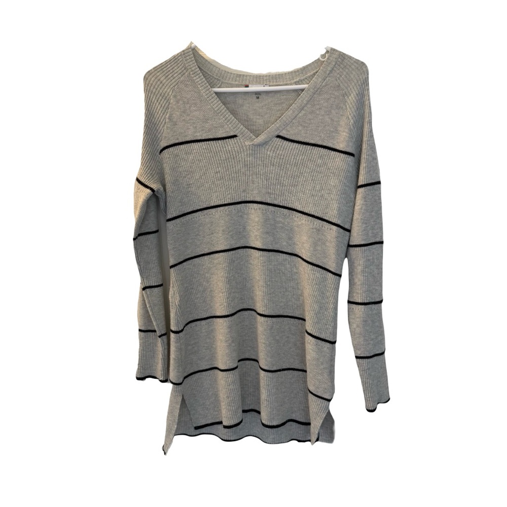 Women's Smartwool‎ Wool Blend Shadow Pine Stripe Tunic Sweater, Size M